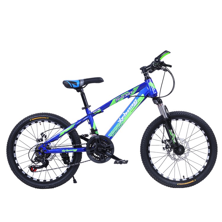 Wholesale price Bicycle Manufacturer 20-inch boy jump For Children with MTB saddle matched color 2 Hand Brakes light Weight Bike