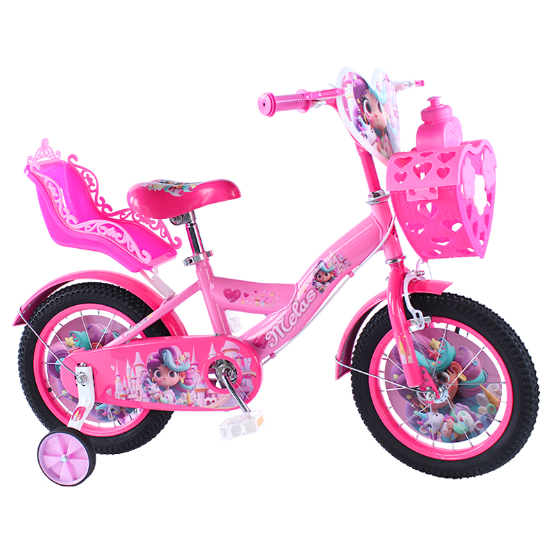 new product carbon steel frame and fork kids bike waterproof saddle single speed child bike